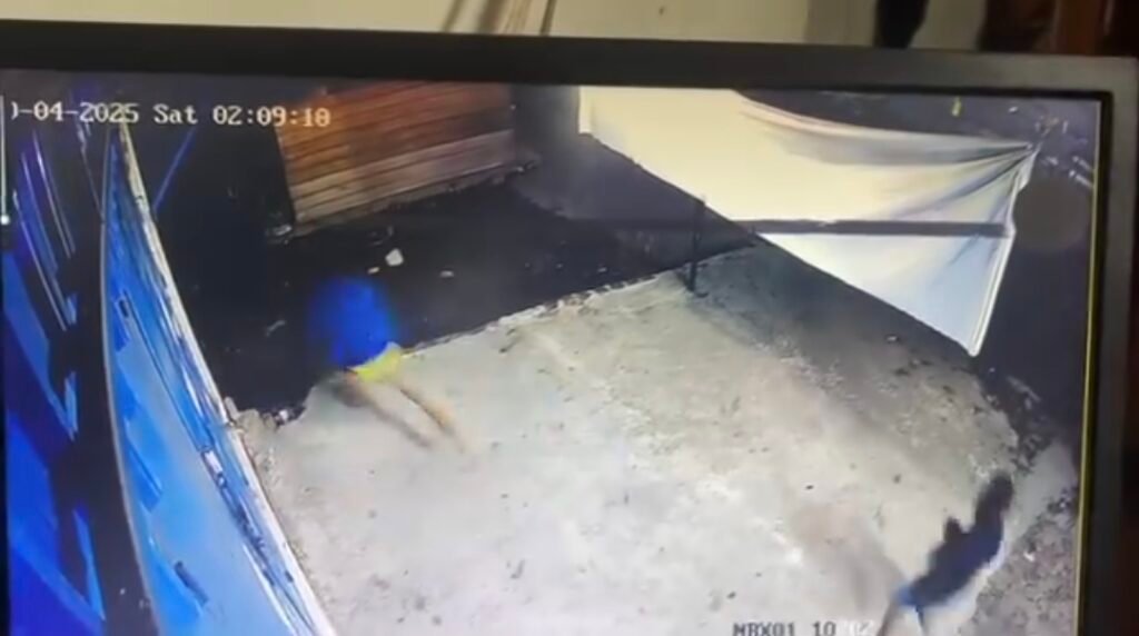 CCTV Rekam Aksi Jambret Gagal di Nabire Tengah Malam