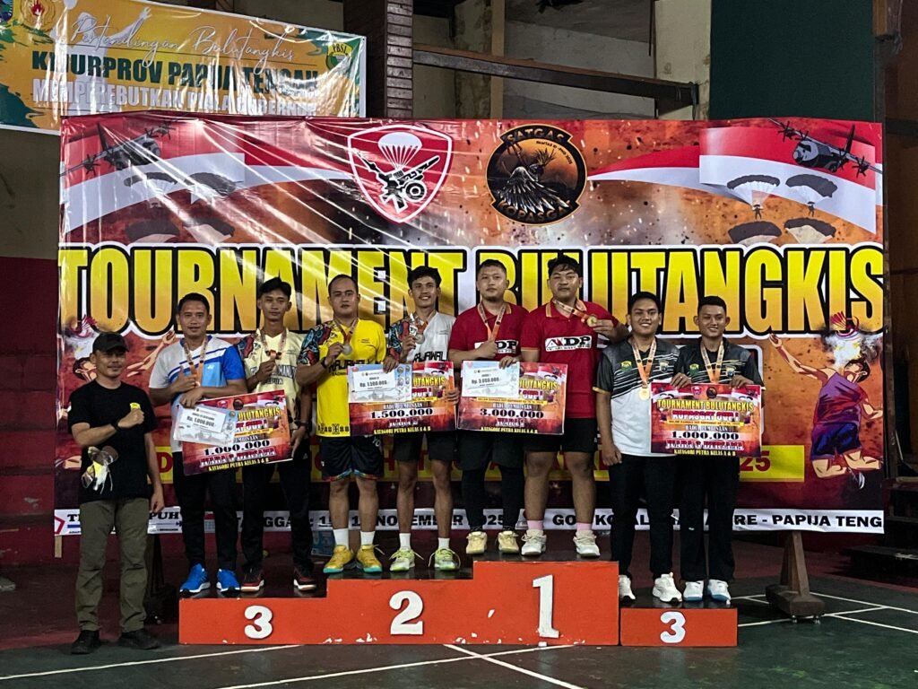 Kopasgat Cup I 2025 Berakhir Sukses, Berikut Daftar Juaranya