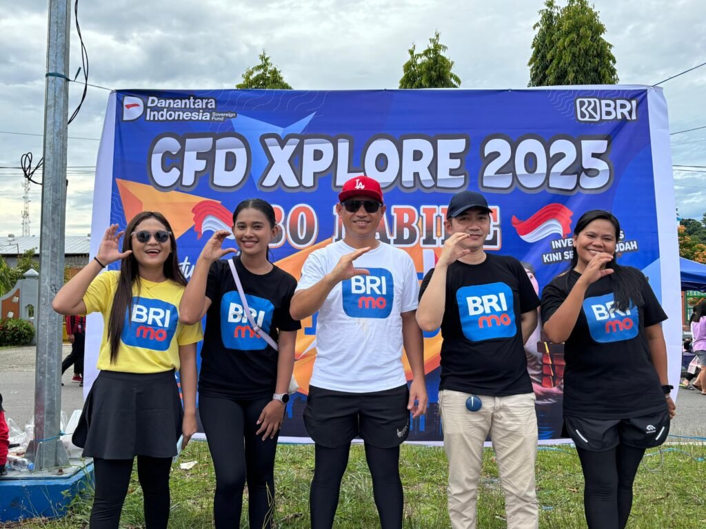 CFD Xplore 2025: BRI Nabire Dorong Literasi Digital dengan Edukasi BRImo dan Cashback Menarik