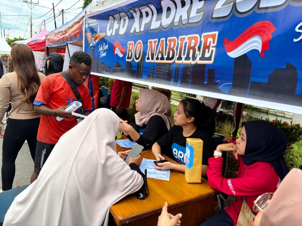 CFD Xplore 2025: BRI Nabire Dorong Literasi Digital dengan Edukasi BRImo dan Cashback Menarik