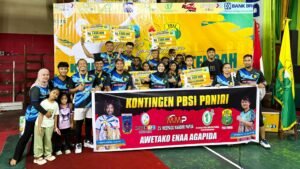 Kontingen PBSI Paniai Raih Hasil Membanggakan di Kejurprov Papua Tengah 2025