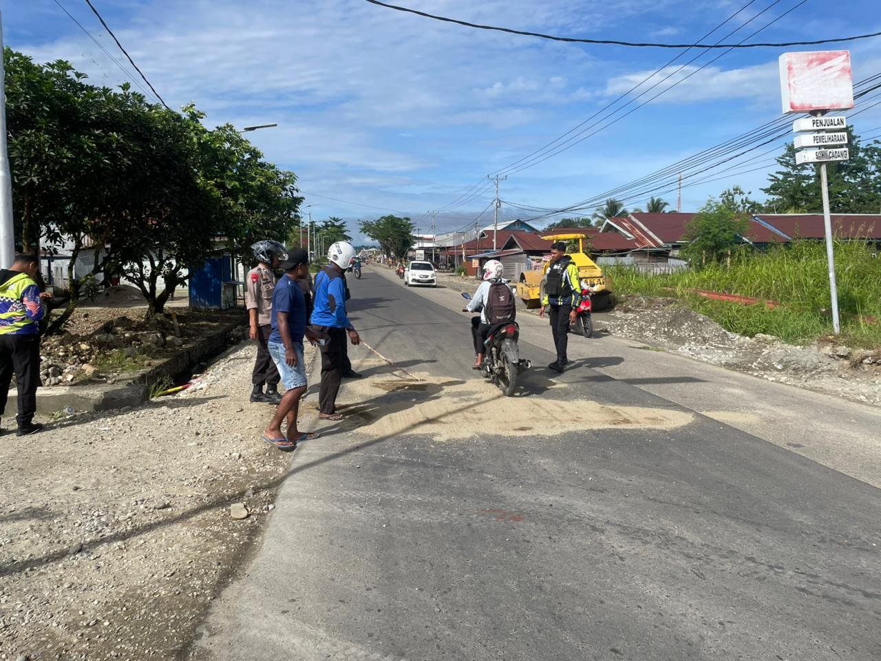 Kecelakaan di Jalan Sarera Nabire Barat, Satu Pelajar Meninggal Dunia