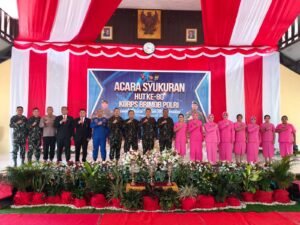 Pesan Penting Kapolda Papua Tengah di Momen Syukuran HUT Ke-80 Korps Brimob Polri
