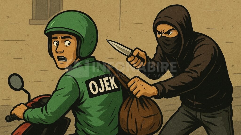 Ojek di Nabire Dibegal Penumpangnya, Korban Alami Luka di Bahu