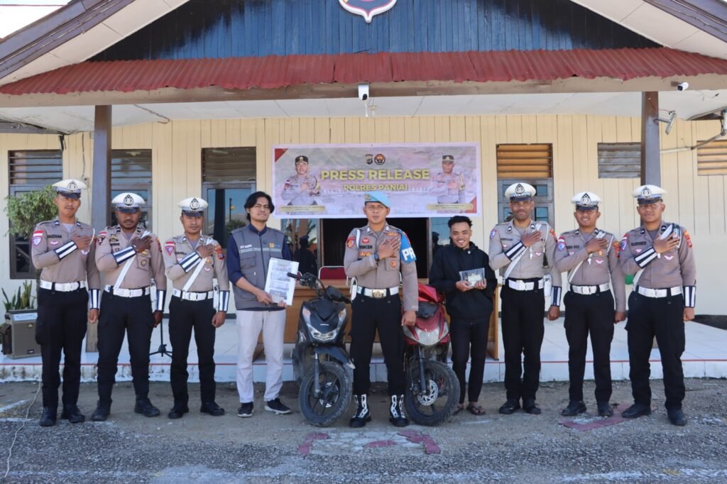 Operasi Zebra Noken Polres Paniai, Dua Motor Dikembalikan