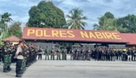 Antisipasi 1 Desember, Polres Nabire Perkuat Pengamanan dan Imbau Personel Tetap Humanis