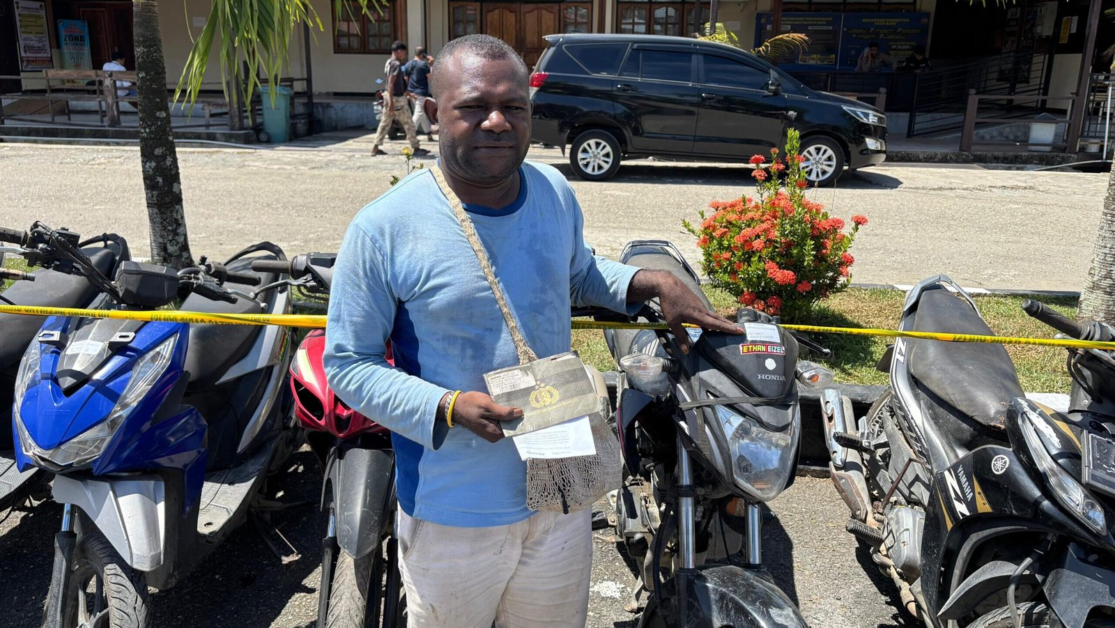 Franky Pigome Jelaskan Motor Hilang hingga Ditemukan dan Berterima Kasih kepada Polisi