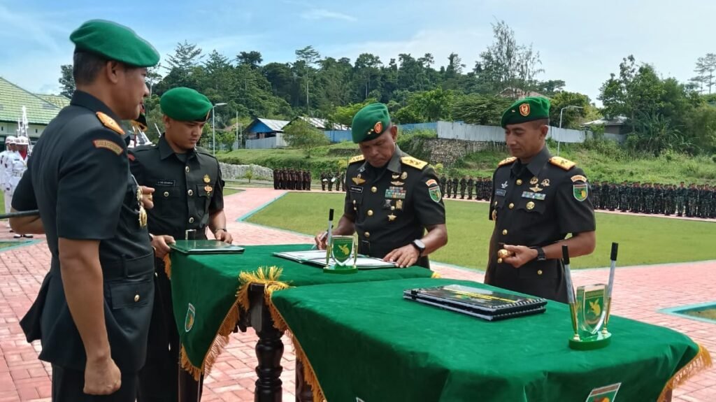 Brigjen TNI I Ketut Mertua Gunarda Resmi Jabat Danrem 173/PVB Gantikan Mayjen TNI Fritz W.R. Pelamonia