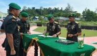 Brigjen TNI I Ketut Mertua Gunarda Resmi Jabat Danrem 173/PVB Gantikan Mayjen TNI Fritz W.R. Pelamonia