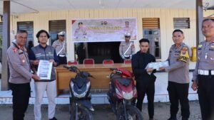 Operasi Zebra Noken Polres Paniai, Dua Motor Dikembalikan