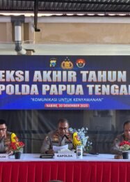 Tahun 2025 di Papua Tengah: Kecelakaan Naik, Korban Meninggal Turun, Kasus Hukum Meningkat