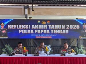 Tahun 2025 di Papua Tengah: Kecelakaan Naik, Korban Meninggal Turun, Kasus Hukum Meningkat