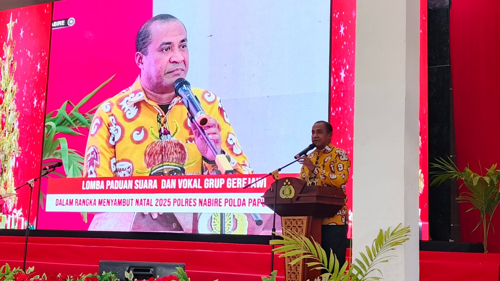 Lomba Paduan Suara dan Vokal Grup Gerejawi Resmi Dibuka Kapolda Papua Tengah