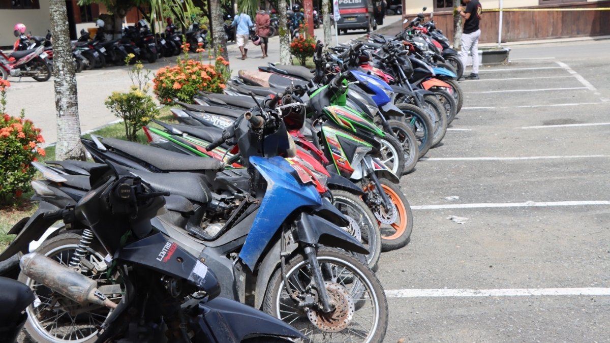 Ini Data Motor Temuan yang Dirilis Polres Nabire, Cocokkan Nomor Mesin dan Rangka Anda