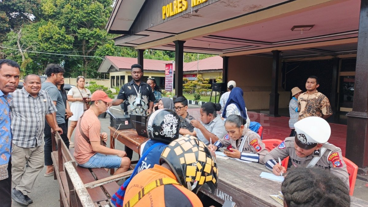 Samsat Gandeng Satlantas Nabire untuk Dorong Peningkatan Pajak Kendaraan