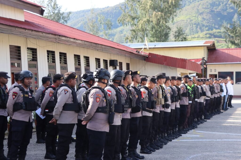 Aksi Damai SMI-KP di Enarotali Berjalan Tertib, Kapolres Paniai: Situasi Aman Terkendali