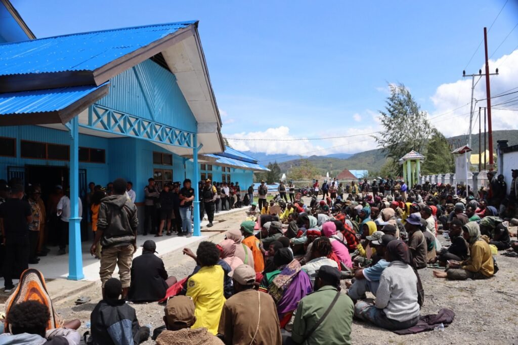Aksi Damai SMI-KP di Enarotali Berjalan Tertib, Kapolres Paniai: Situasi Aman Terkendali