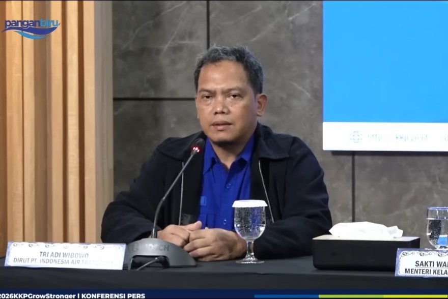 Konferensi Pers KKP: Pesawat ATR 42-500 Tujuh Kru IAT dan Tiga Pegawai KKP