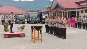 Pimpin Sertijab Pejabat Utama, Kapolres Paniai Tegaskan Mutasi Jadi Penyegaran Organisasi