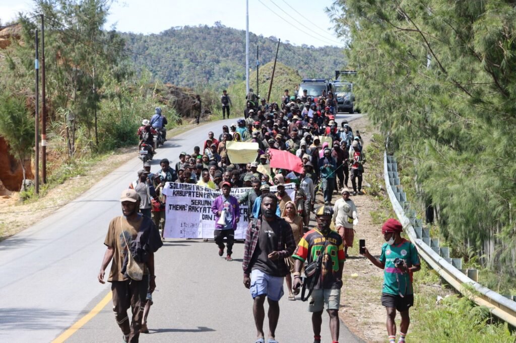 Aksi Damai SMI-KP di Enarotali Berjalan Tertib, Kapolres Paniai: Situasi Aman Terkendali