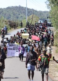 Aksi Damai SMI-KP di Enarotali Berjalan Tertib, Kapolres Paniai: Situasi Aman Terkendali