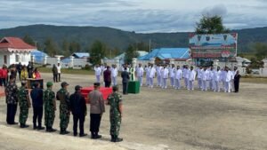 Kapolres Paniai Hadiri Upacara Pelantikan 24 Kepala Distrik se-Kabupaten Paniai