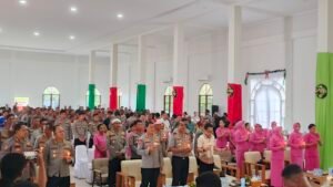 Perayaan Natal 2025 dan Tahun Baru 2026 Polda Papua Tengah–Polres Nabire Berlangsung Aman dan Penuh Toleransi