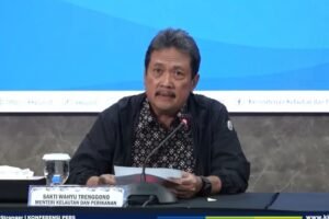 Konferensi Pers KKP: Pesawat ATR 42-500 Tujuh Kru IAT dan Tiga Pegawai KKP