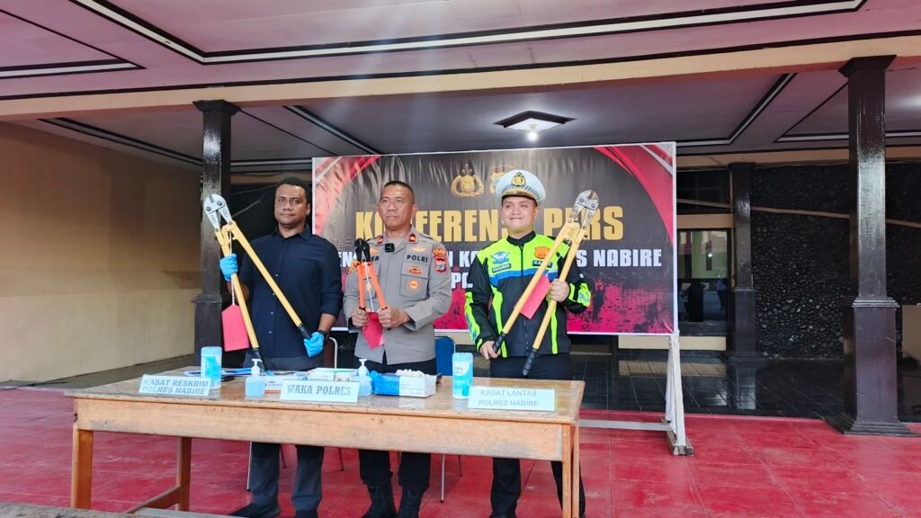 Wakapolres Nabire Tegaskan Tindakan Tegas ke Sindikat Curanmor: Semua Sesuai SOP dan Hukum