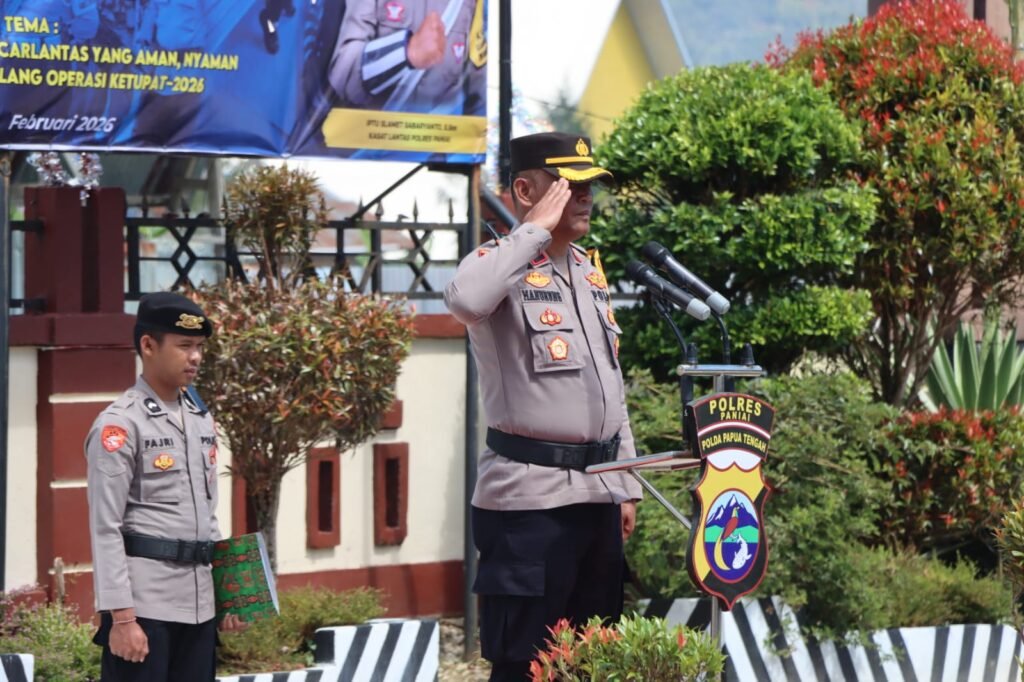 Polres Paniai Gelar Apel Pasukan Operasi Keselamatan Noken 2026, Tekankan Pendekatan Humanis Tanpa Tilang