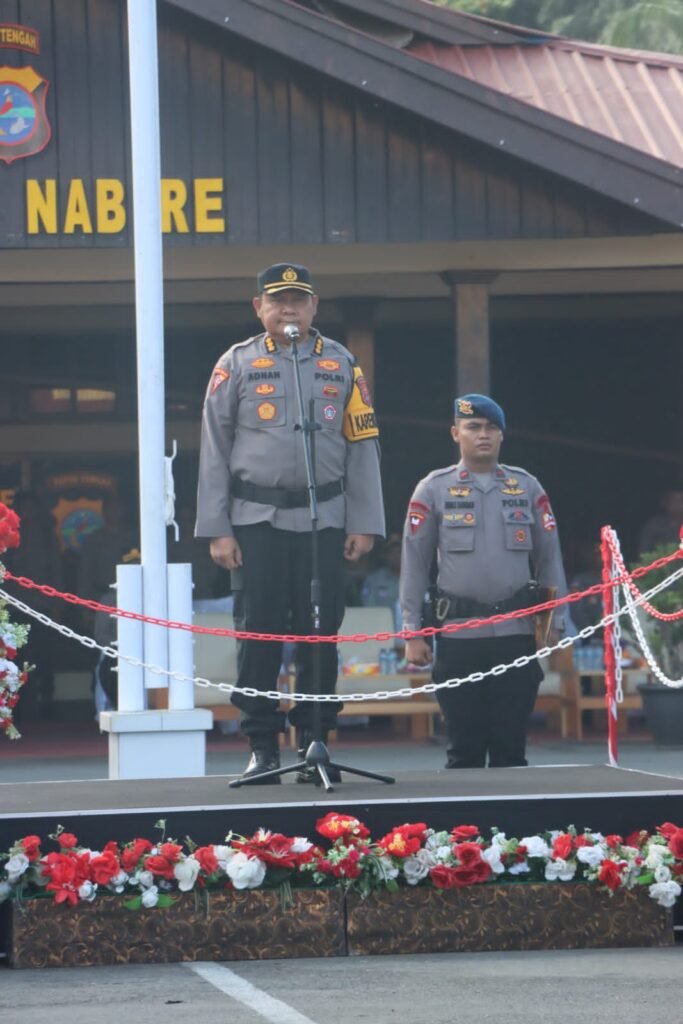 Polda dan Polres Nabire Gelar Apel Pasukan Operasi Keselamatan Noken 2026