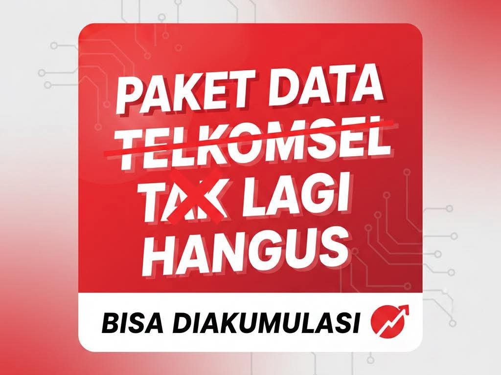 Tak Perlu Takut Kuota Hangus, Telkomsel Hadirkan Fitur Akumulasi Kuota