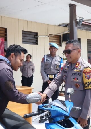 Kronologi Polres Paniai Temukan Motor Curian Saat Operasi Lilin Noken 2025