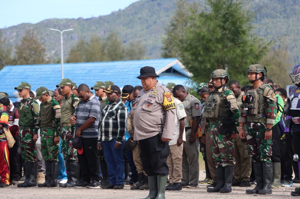 Tindak Lanjut Perintah Presiden Prabowo Subianto, TNI-Polri dan Forkopimda Gelar Kurvey Bersama di Paniai