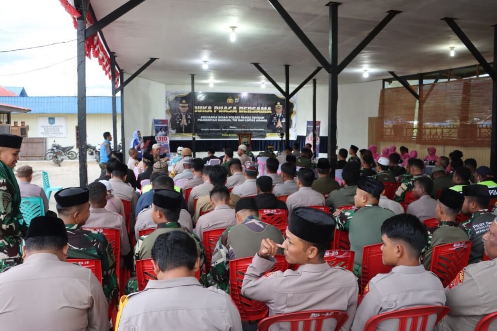 Sinergitas di Bulan Suci, Polres Paniai Buka Puasa Bersama Pemda dan TNI