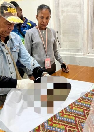 Anggota DPRK Nabire Priskila Dina Misiro Turun Tangan Usai Penemuan Bayi di SP1