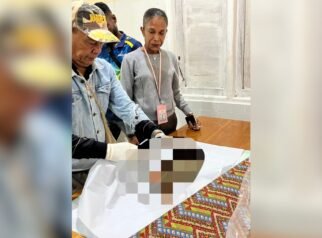 Anggota DPRK Nabire Priskila Dina Misiro Turun Tangan Usai Penemuan Bayi di SP1