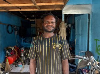 Dinan Adii, Putra Papua yang Bangun Bengkel dari Niat dan Keahlian