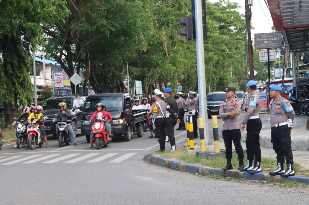 Sat Lantas Polres Nabire Gelar Operasi Keselamatan Noken 2026