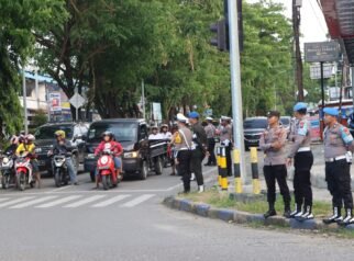 Sat Lantas Polres Nabire Gelar Operasi Keselamatan Noken 2026