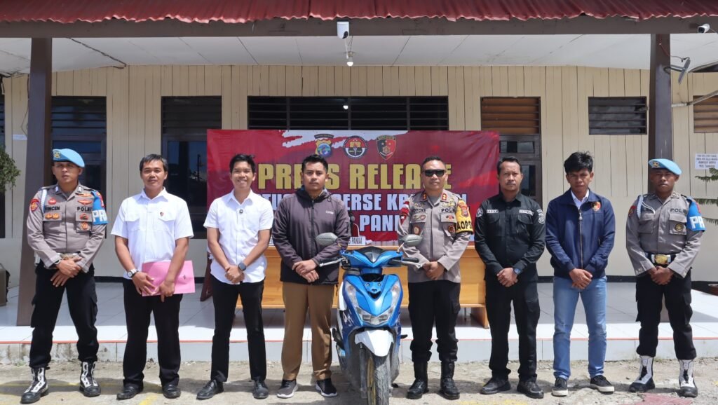 Polres Paniai Ungkap Kasus Curanmor, Sepeda Motor Honda Beat Dikembalikan ke Pemilik