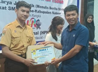 PWI Papua Tengah Umumkan Pemenang Lomba Karya Jurnalistik Straight News Tingkat SMA/SMK se-Nabire, Ini Ungkapan Para Juara