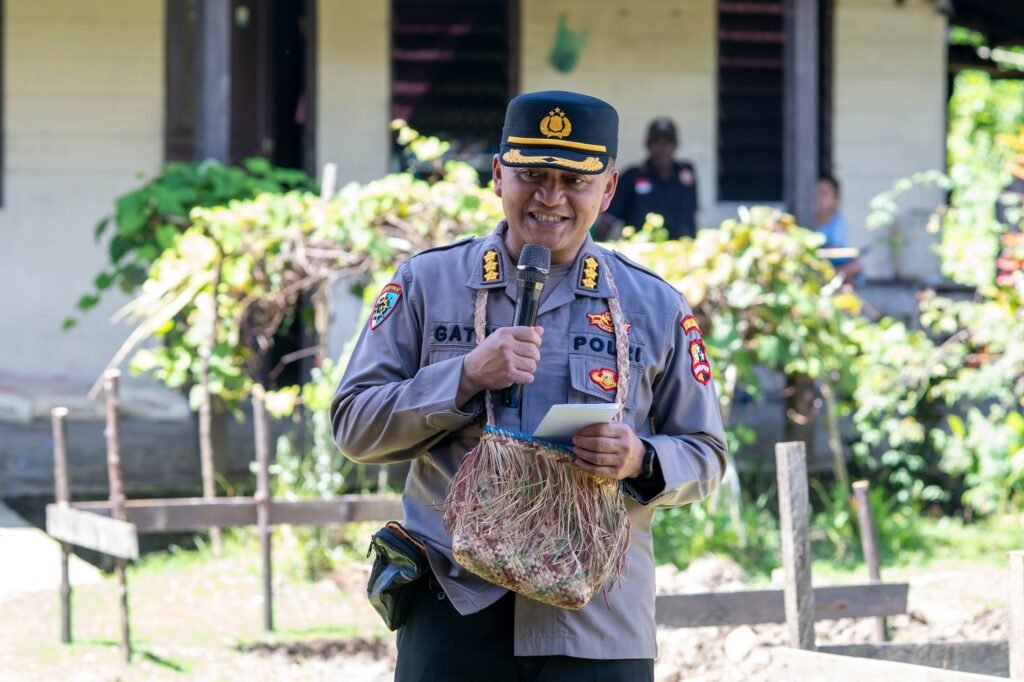 SPPG Polri Dibangun di Distrik Napan, Dorong Gizi Anak dan Ekonomi Warga