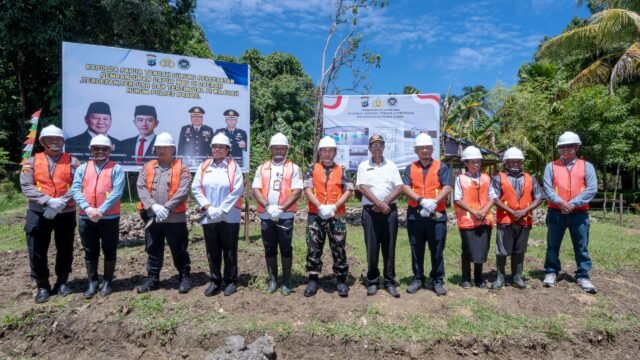 Pemprov Papua Tengah Apresiasi Groundbreaking Dapur SPPG Polri di Wilayah 3T