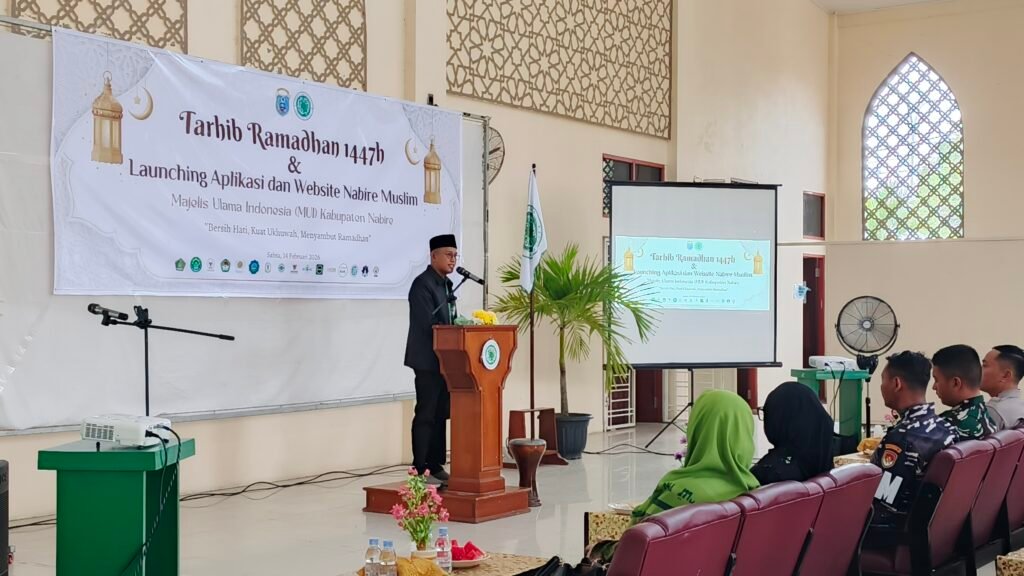 Sambut Ramadhan 1447 H, MUI Nabire Resmi Luncurkan Website dan Aplikasi Nabiremuslim.com
