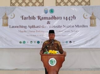 Wabup Nabire Hadiri Tarhib Ramadhan 1447 H dan Launching Aplikasi dan Webiste Nabire Muslim, Ajak Umat Bersihkan Hati dan Perkuat Ukhuwah