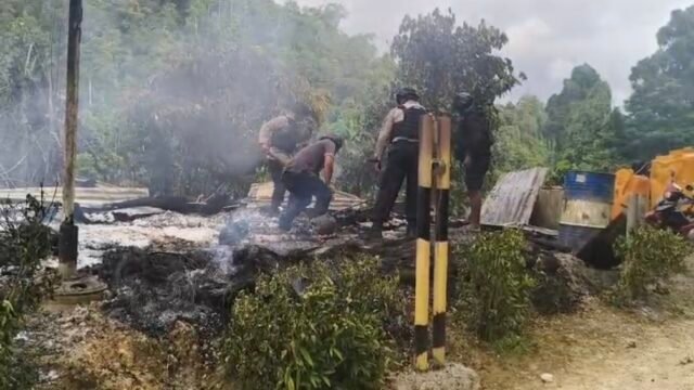 OTK Tembak dan Bakar Pos di Makimi, 2 Jenazah Dievakuasi