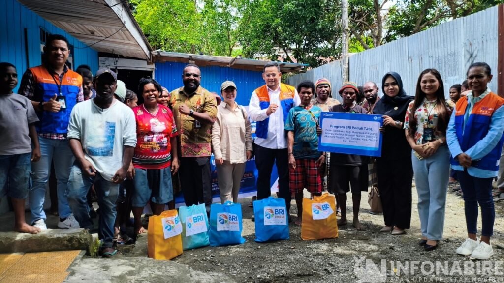 BRI Nabire Berbagi di Ramadhan 1447 H, 1.300 Paket Sembako Disalurkan untuk Warga Kurang Mampu dan Pengungsi