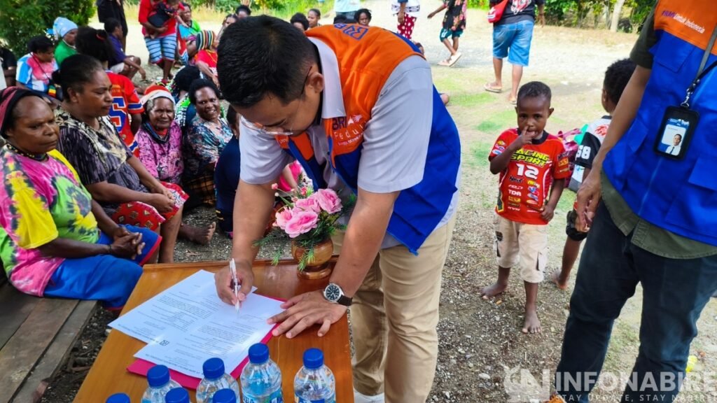 BRI Nabire Berbagi di Ramadhan 1447 H, 1.300 Paket Sembako Disalurkan untuk Warga Kurang Mampu dan Pengungsi