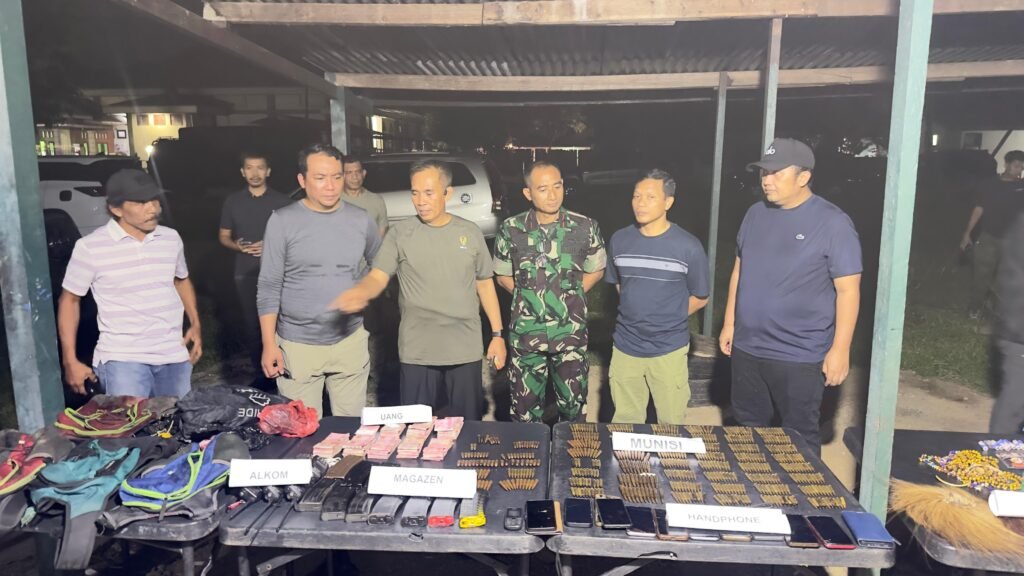 Aparat TNI-Polri Gerebek Kamp KKB Pimpinan Aibon Kogoya di Hutan Nabarua Nabire